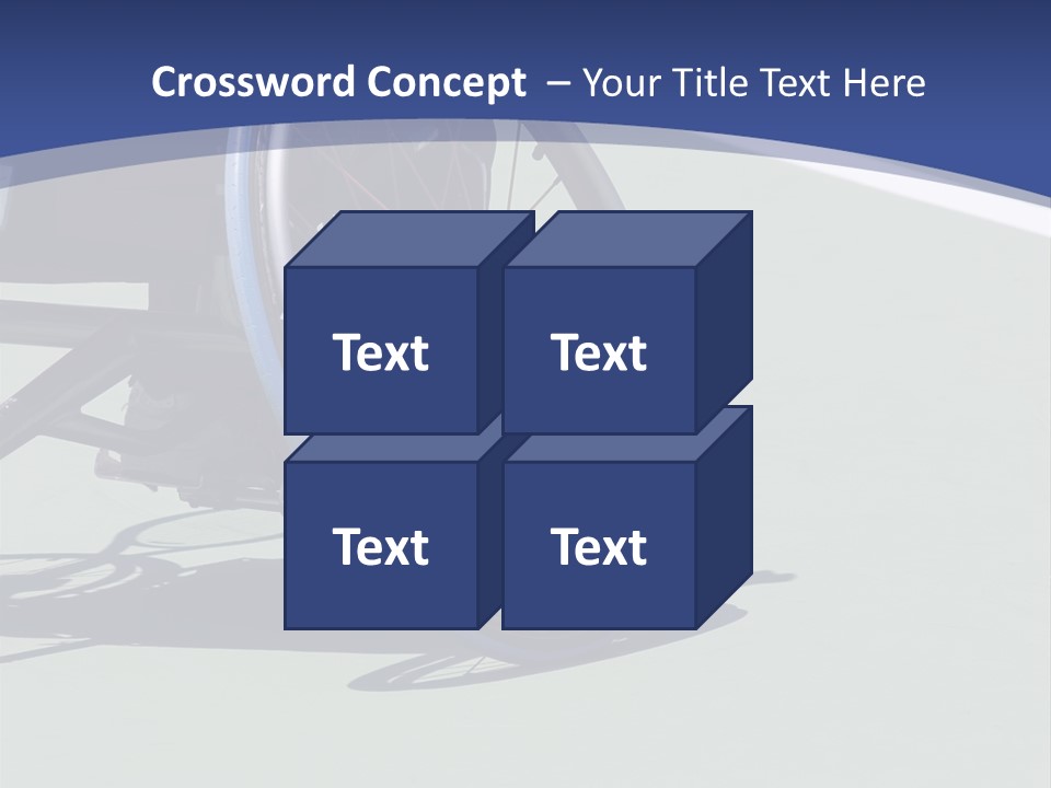 A Wheelchair Bound Athlete On The Tennis Court - Showing The Angle Of The Wheel And The Tennis Ball Being Held In PowerPoint Template