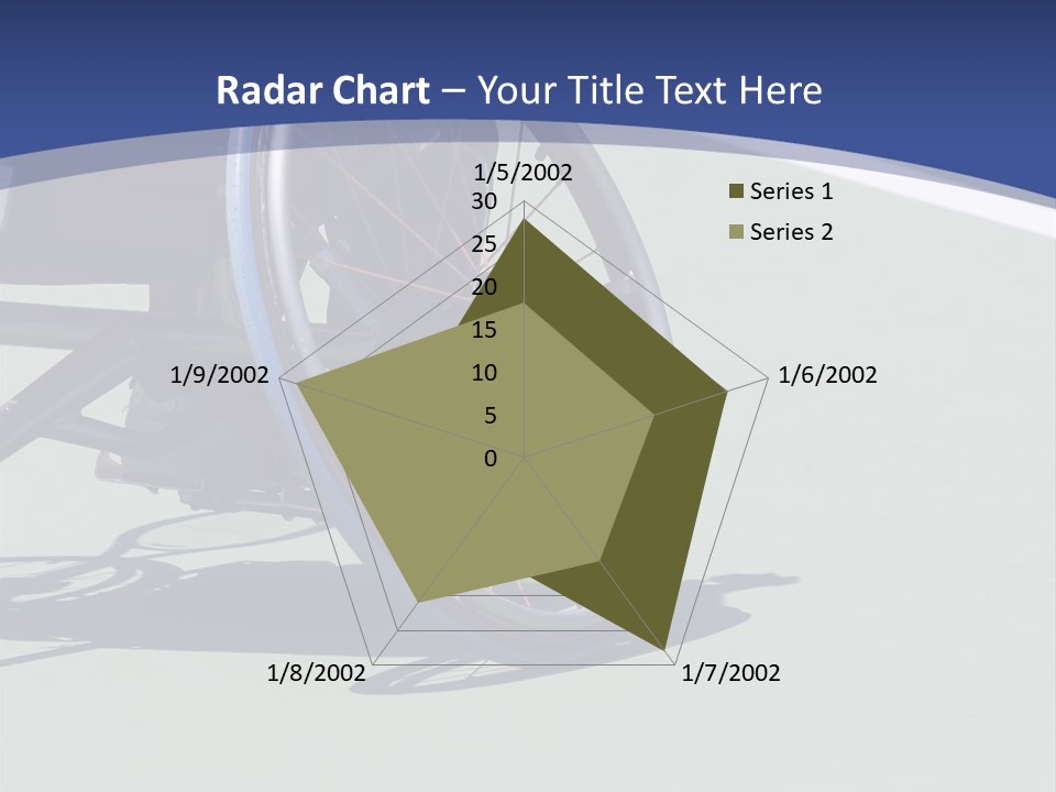 A Wheelchair Bound Athlete On The Tennis Court - Showing The Angle Of The Wheel And The Tennis Ball Being Held In PowerPoint Template