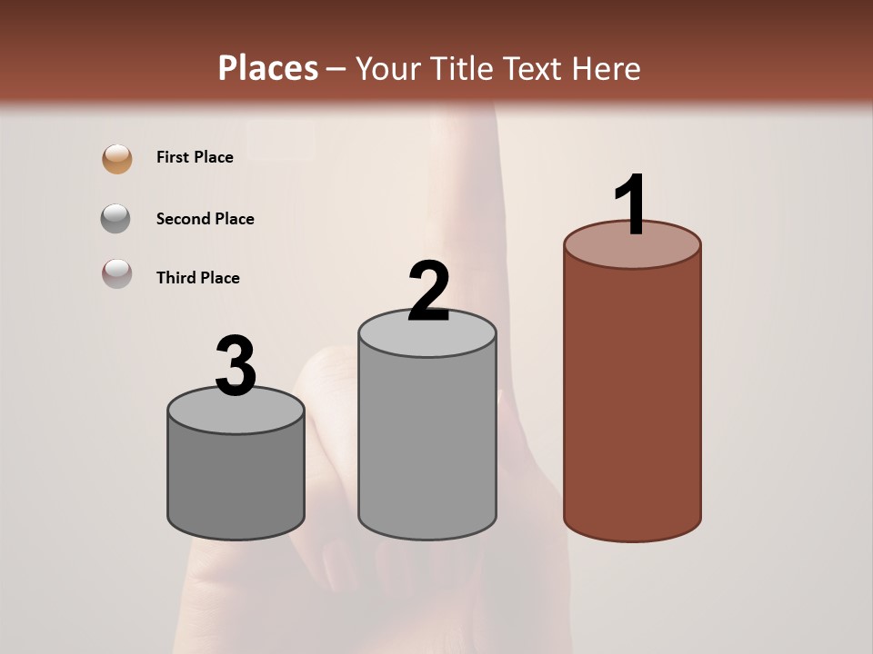 Business Handshake Over Blurry Background PowerPoint Template