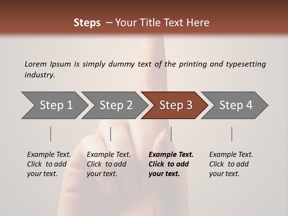 Business Handshake Over Blurry Background PowerPoint Template