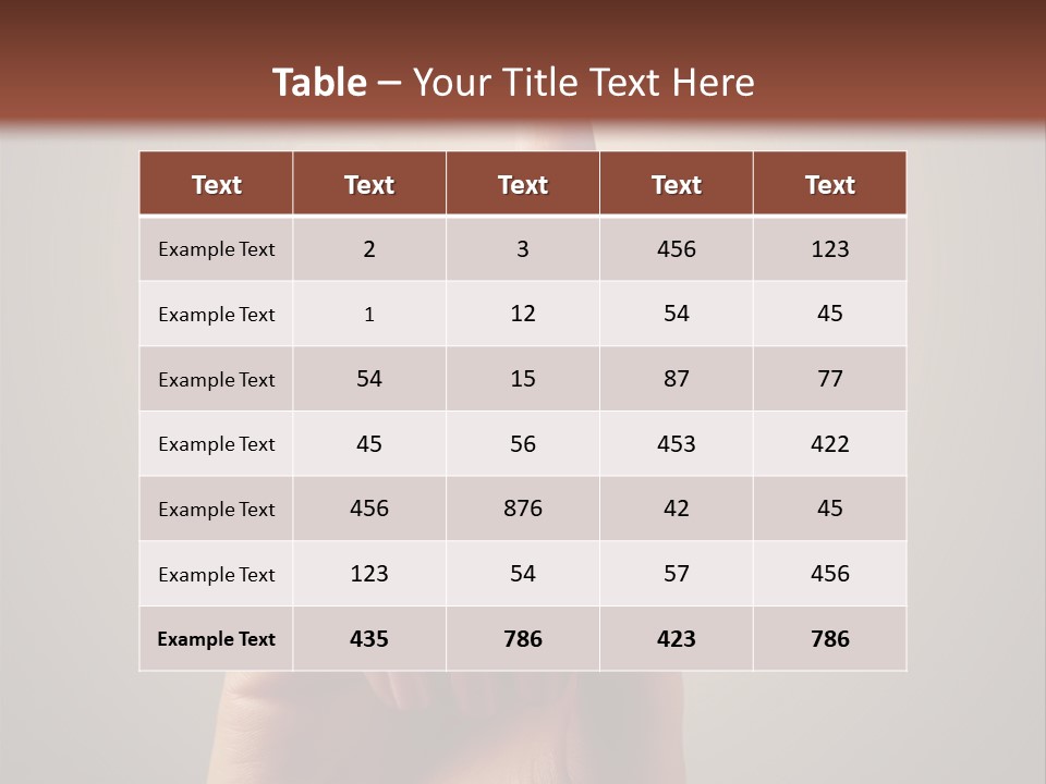 Business Handshake Over Blurry Background PowerPoint Template
