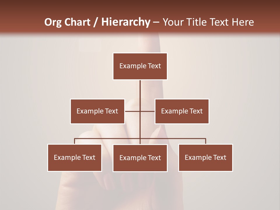 Business Handshake Over Blurry Background PowerPoint Template