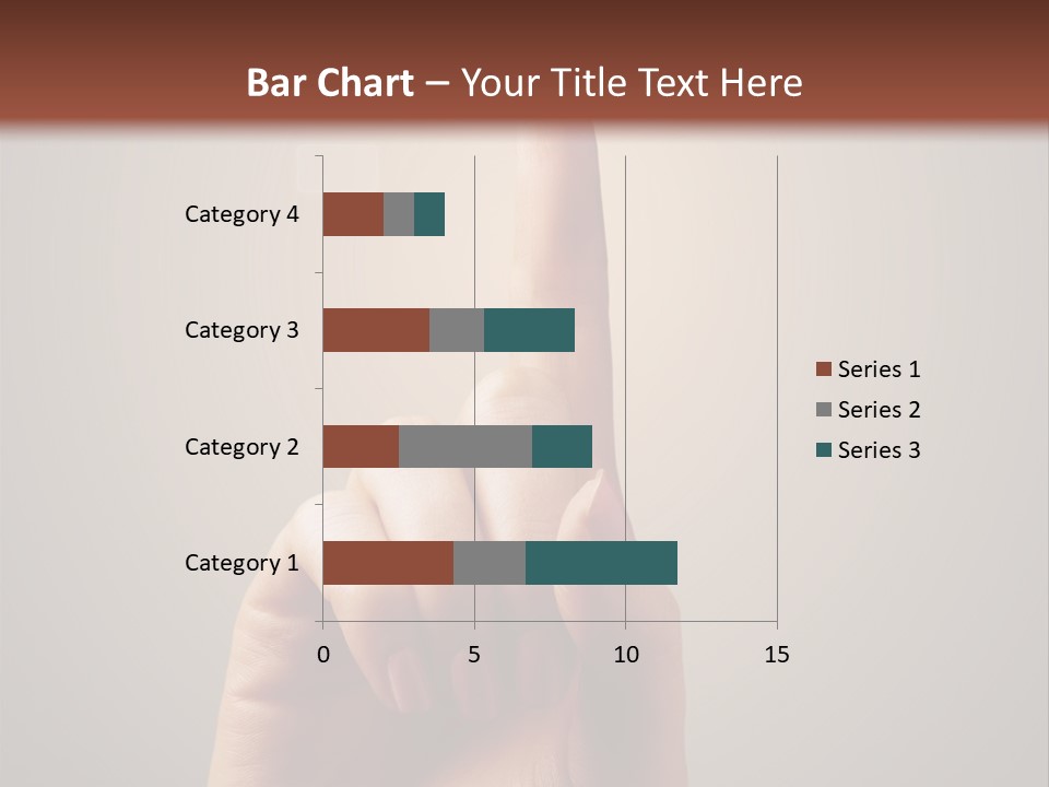 Business Handshake Over Blurry Background PowerPoint Template