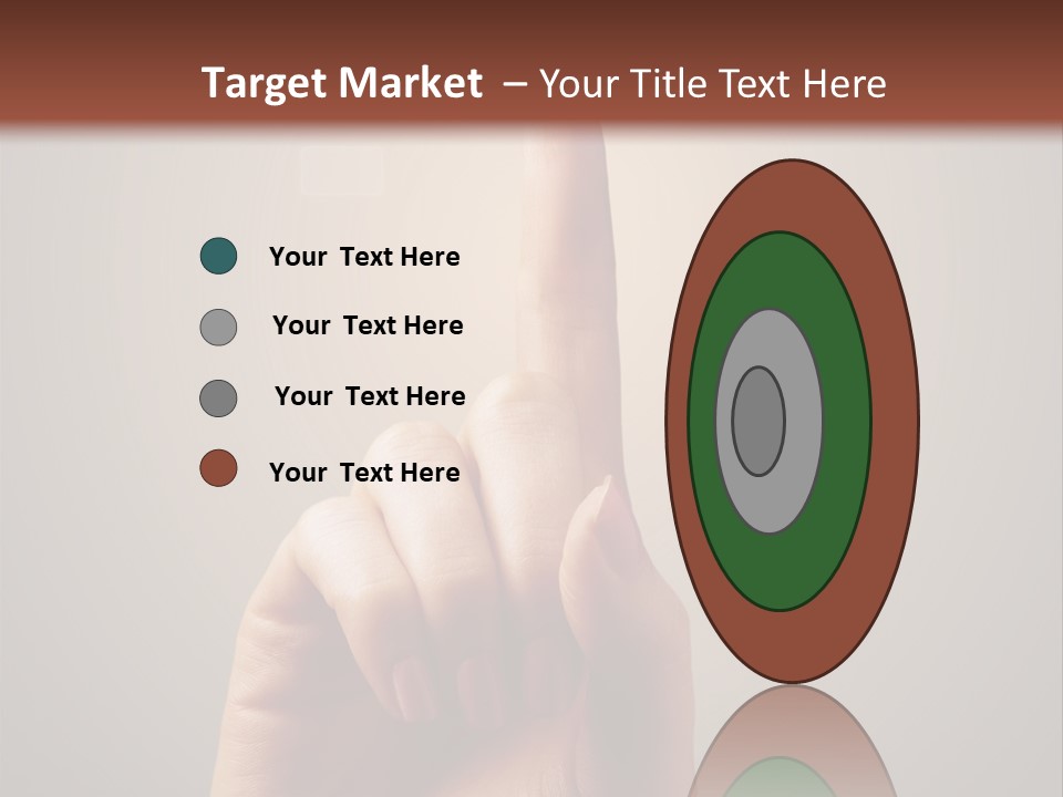 Business Handshake Over Blurry Background PowerPoint Template