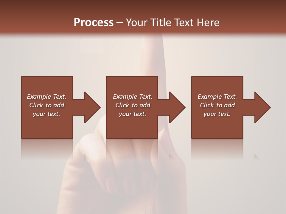Business Handshake Over Blurry Background PowerPoint Template