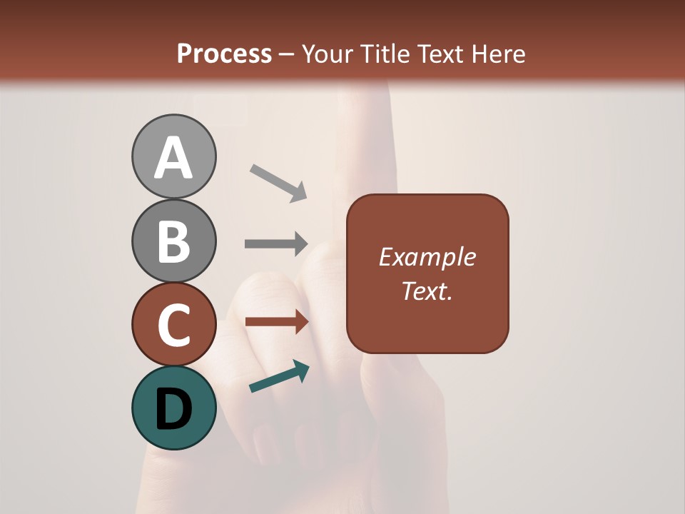 Business Handshake Over Blurry Background PowerPoint Template
