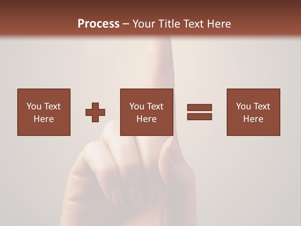 Business Handshake Over Blurry Background PowerPoint Template