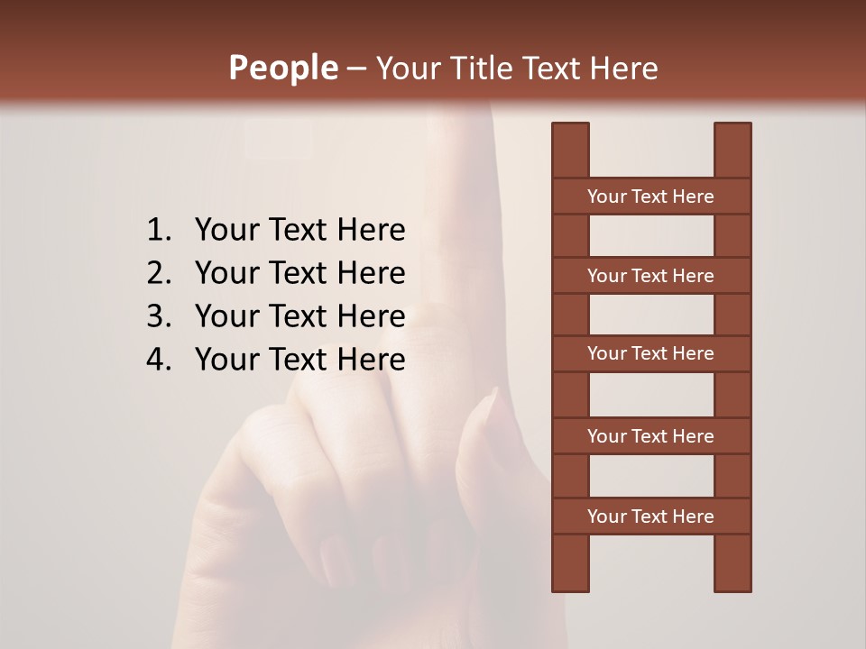 Business Handshake Over Blurry Background PowerPoint Template
