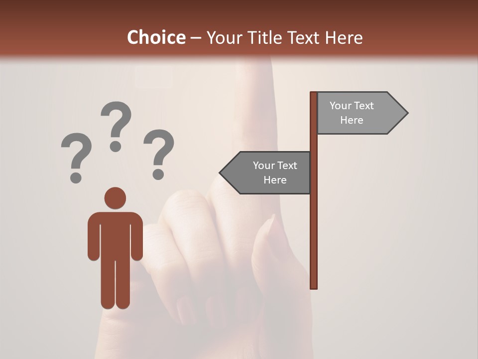 Business Handshake Over Blurry Background PowerPoint Template