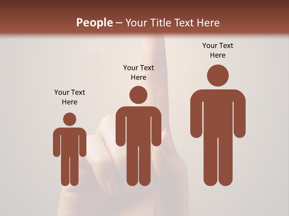 Business Handshake Over Blurry Background PowerPoint Template