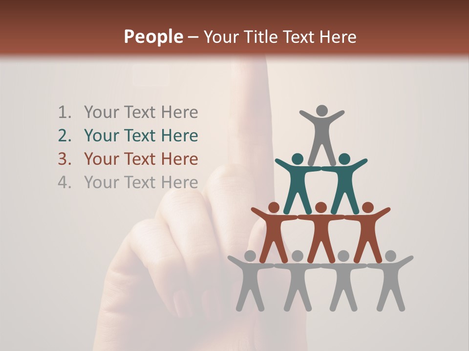 Business Handshake Over Blurry Background PowerPoint Template