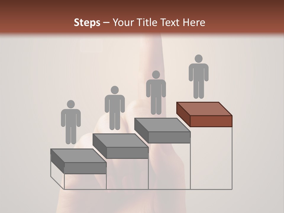 Business Handshake Over Blurry Background PowerPoint Template