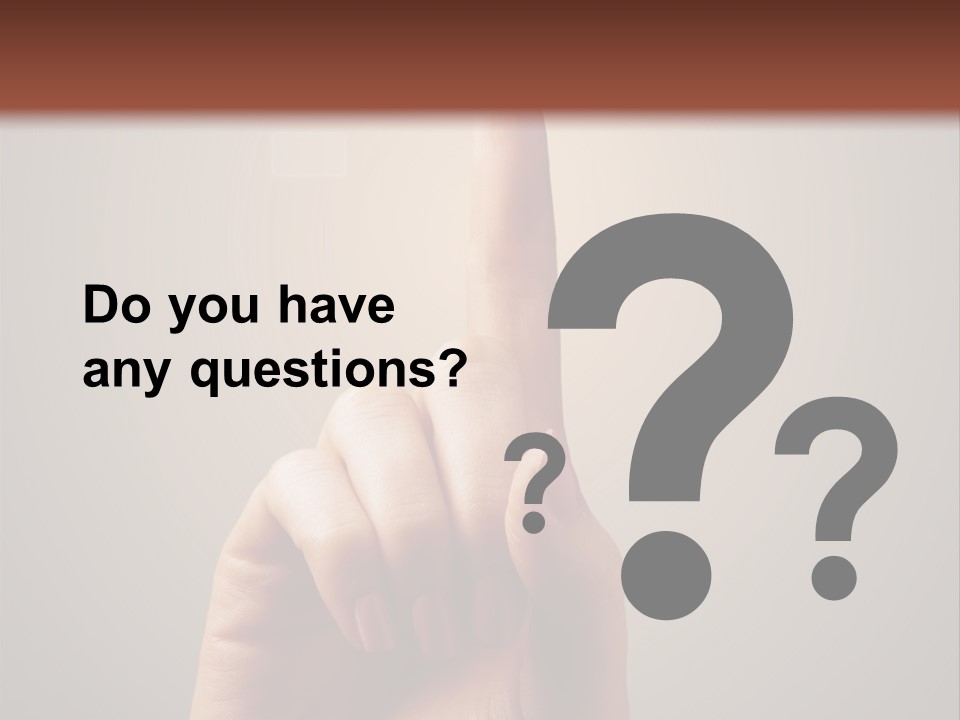 Business Handshake Over Blurry Background PowerPoint Template