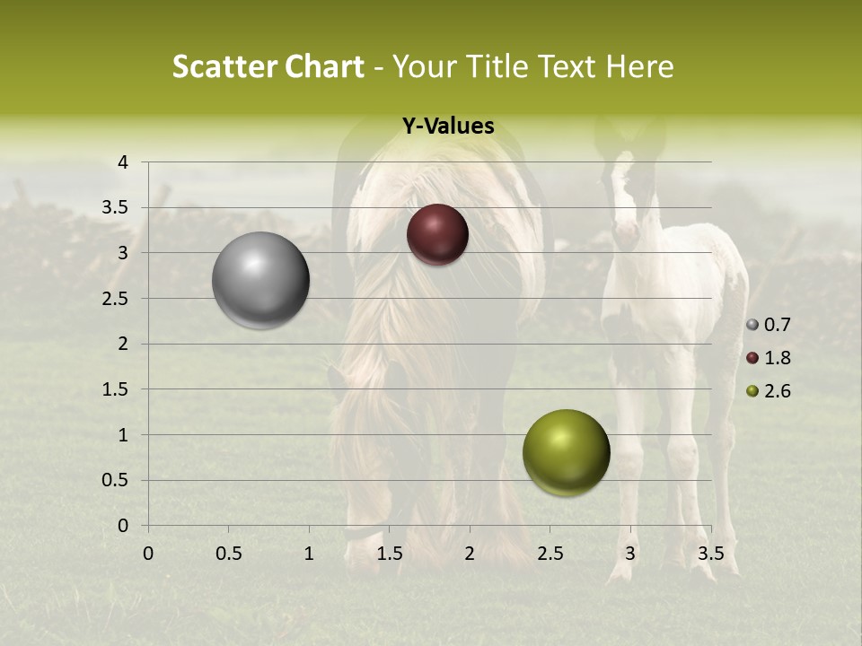 Horse And Foal PowerPoint Template