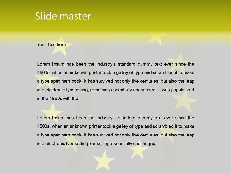 Three Whippets PowerPoint Template