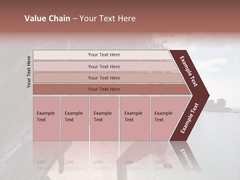 Climbing Tonsi Thailand PowerPoint Template