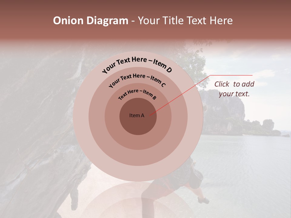 Climbing Tonsi Thailand PowerPoint Template