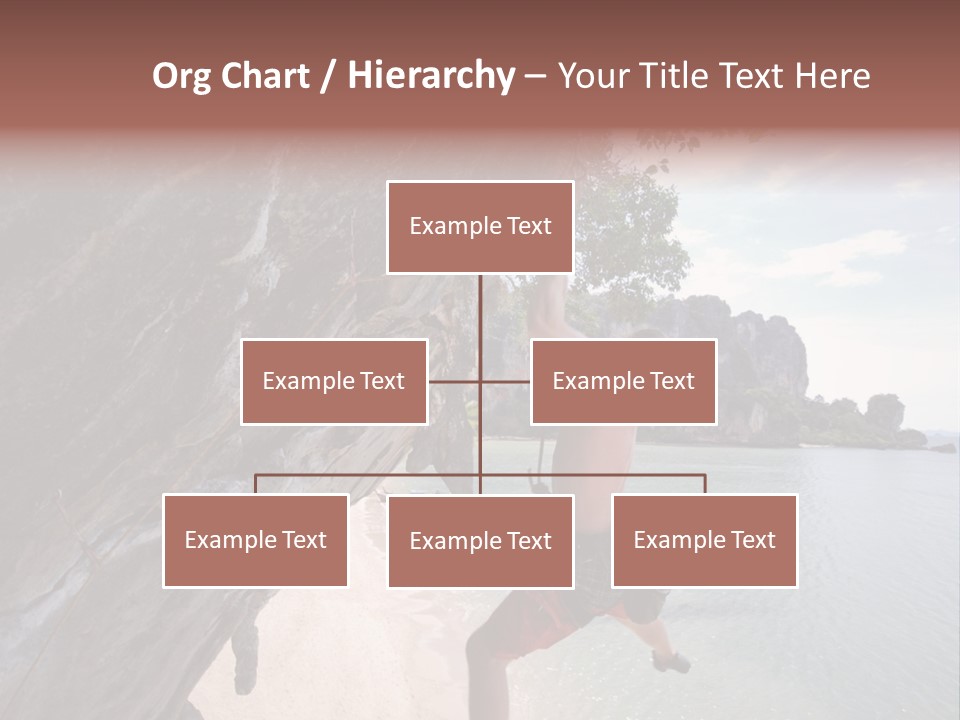 Climbing Tonsi Thailand PowerPoint Template