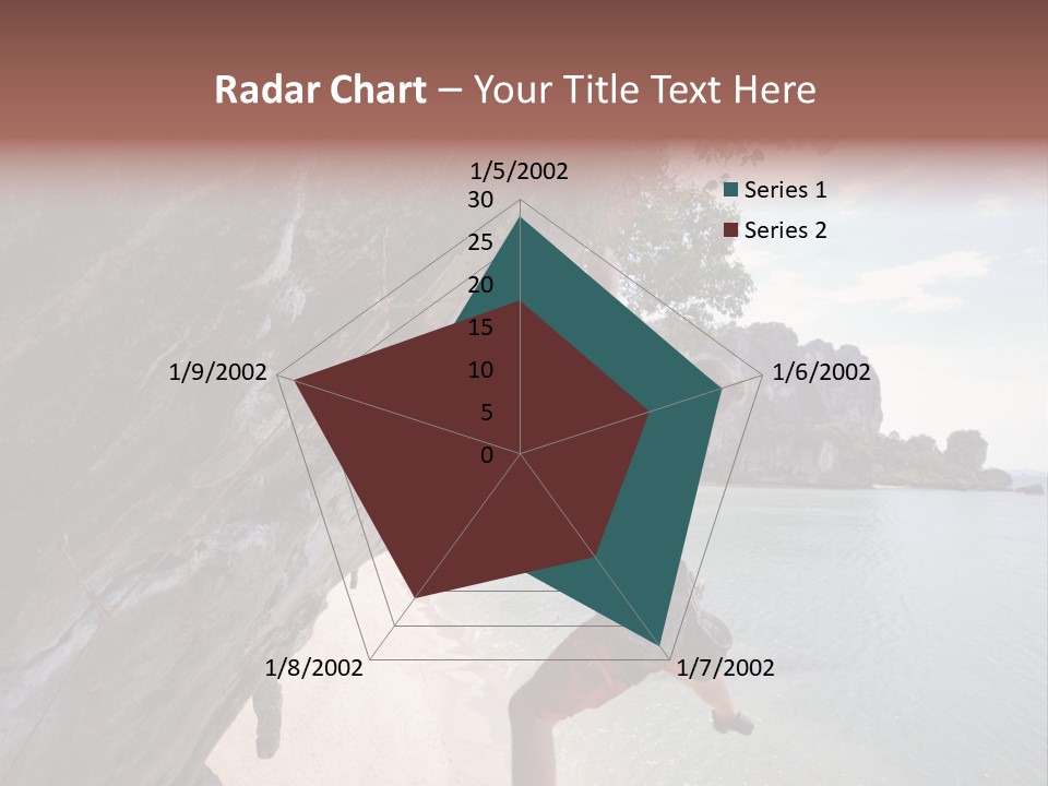 Climbing Tonsi Thailand PowerPoint Template