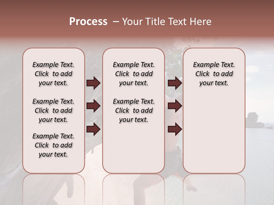 Climbing Tonsi Thailand PowerPoint Template