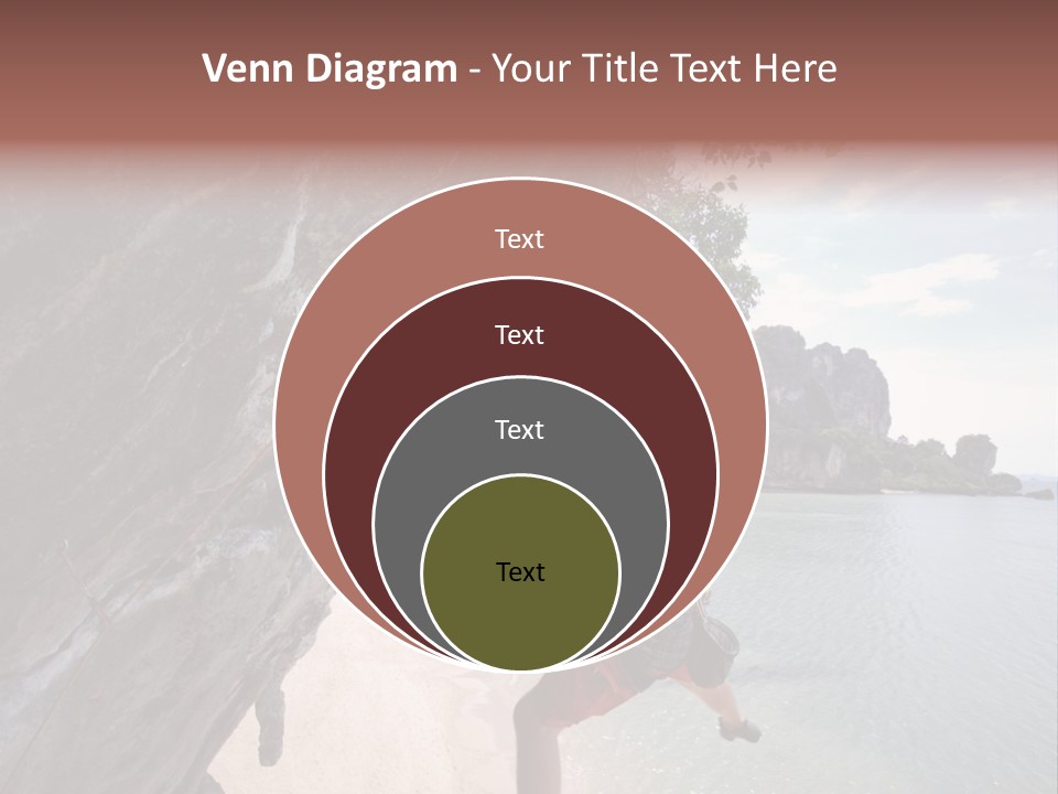 Climbing Tonsi Thailand PowerPoint Template