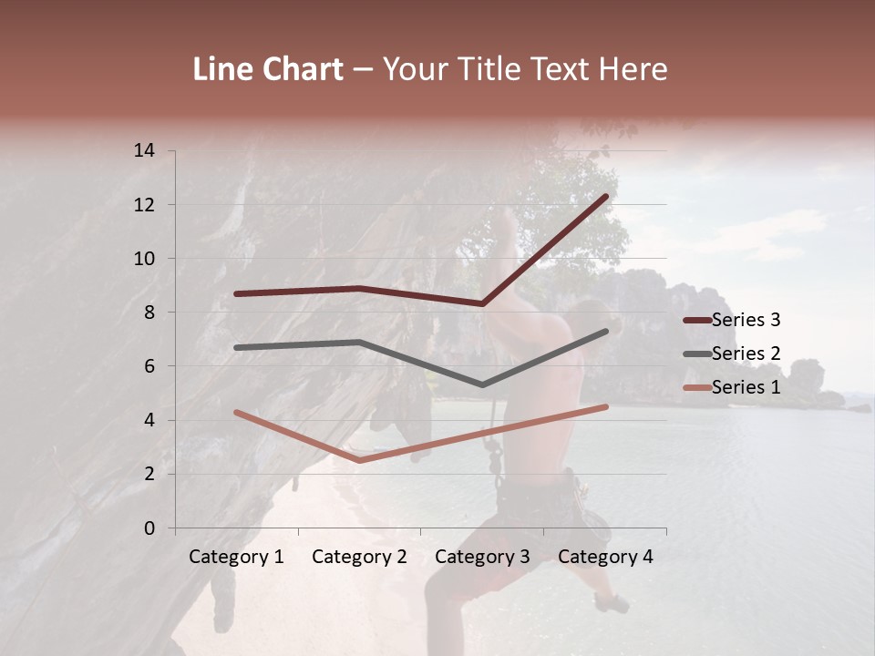 Climbing Tonsi Thailand PowerPoint Template