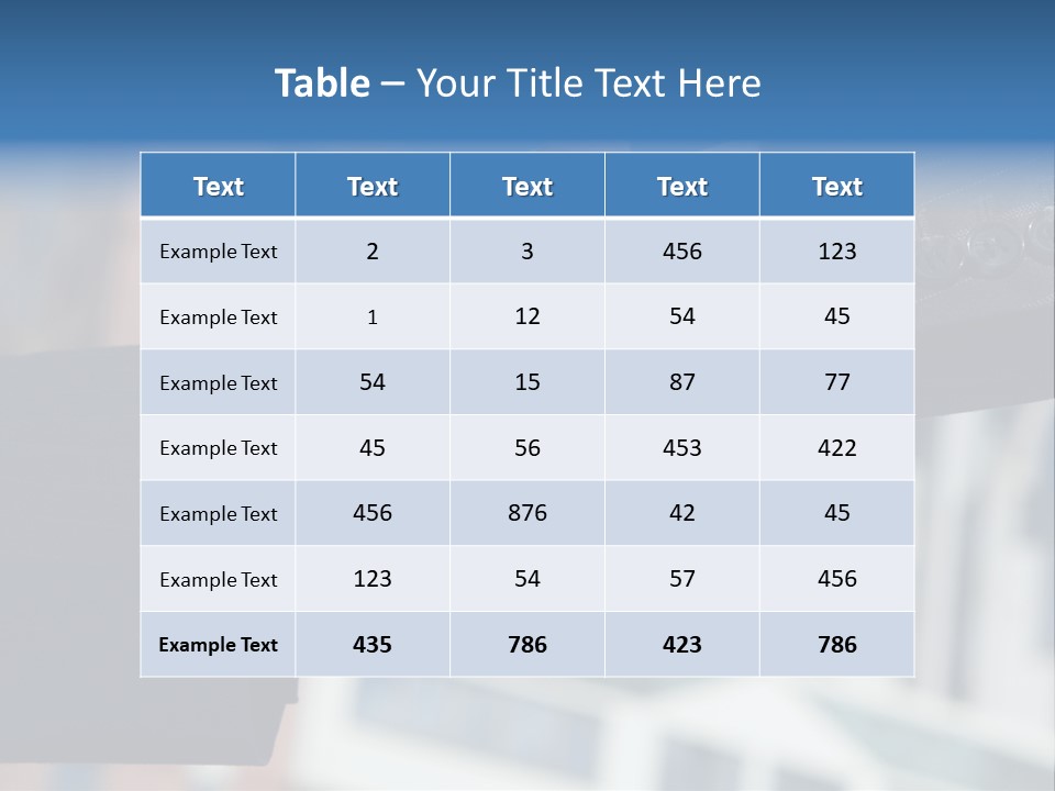 Business Handshake Over Blurry Background PowerPoint Template