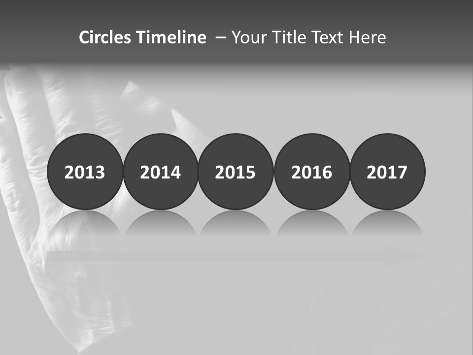 Faith (Special Black And White Toned Photo F/X, Focus Point On Hands(Selective)) PowerPoint Template