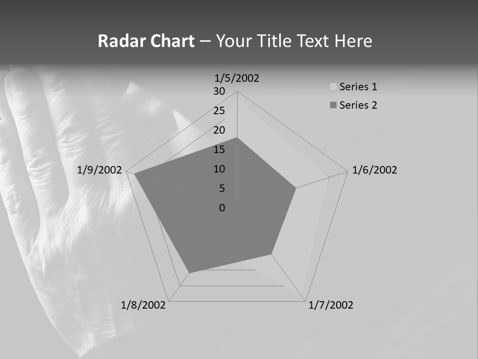 Faith (Special Black And White Toned Photo F/X, Focus Point On Hands(Selective)) PowerPoint Template