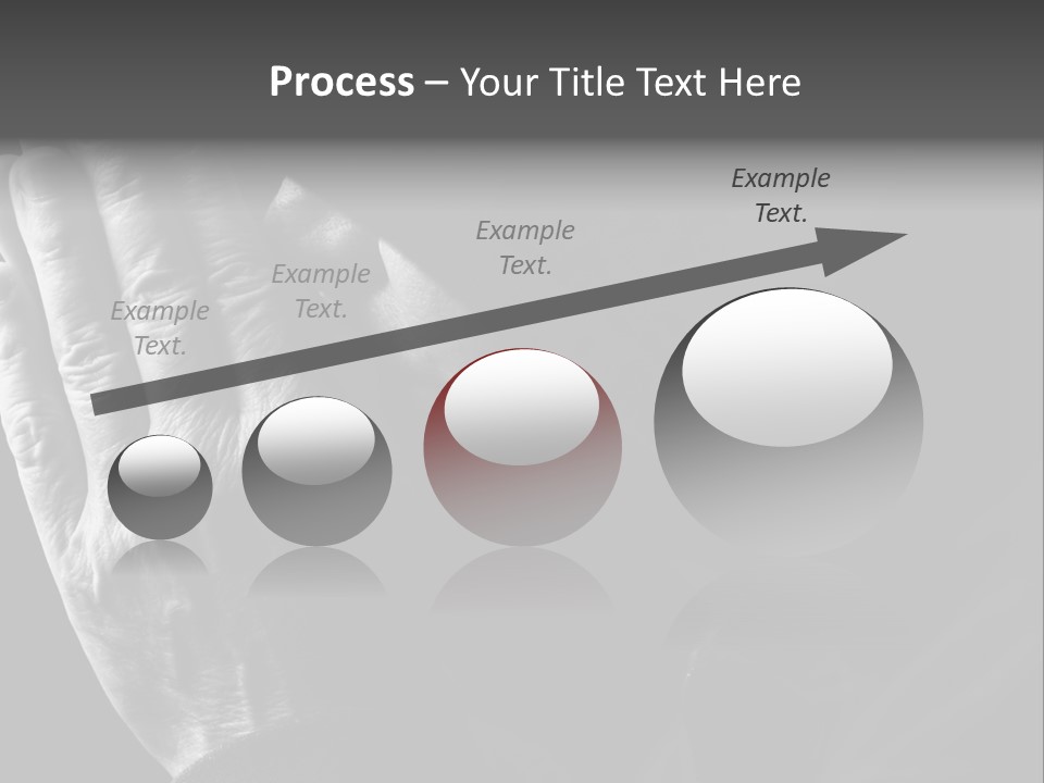 Faith (Special Black And White Toned Photo F/X, Focus Point On Hands(Selective)) PowerPoint Template