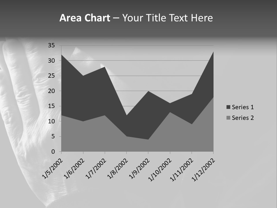 Faith (Special Black And White Toned Photo F/X, Focus Point On Hands(Selective)) PowerPoint Template