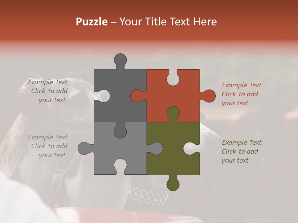 Three Whippets PowerPoint Template