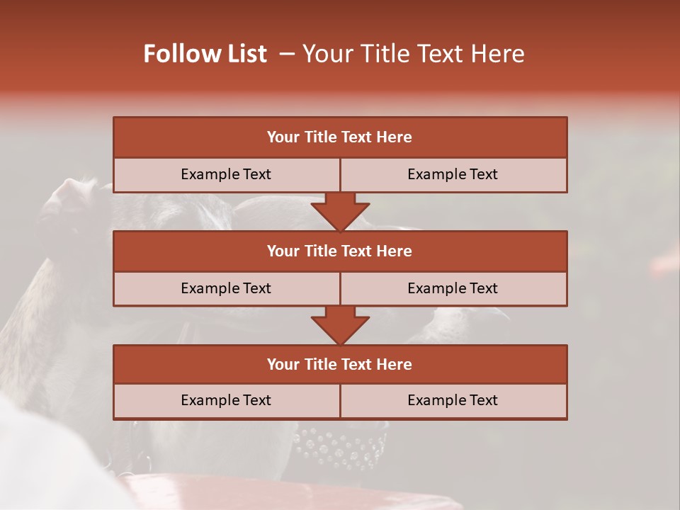 Three Whippets PowerPoint Template