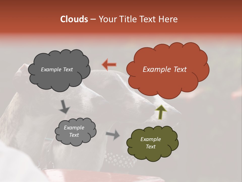 Three Whippets PowerPoint Template