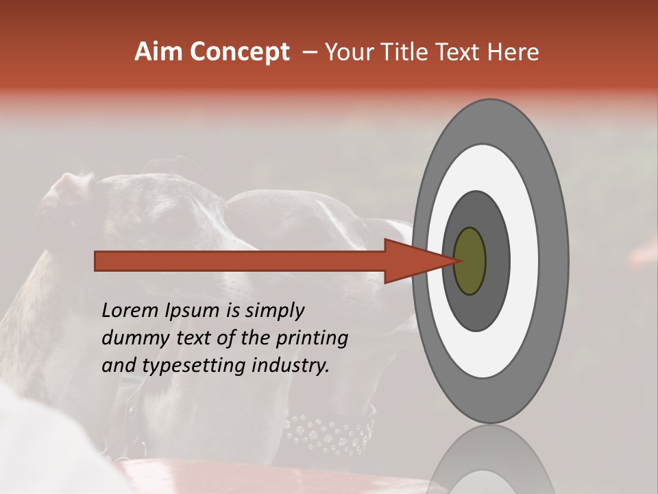 Three Whippets PowerPoint Template