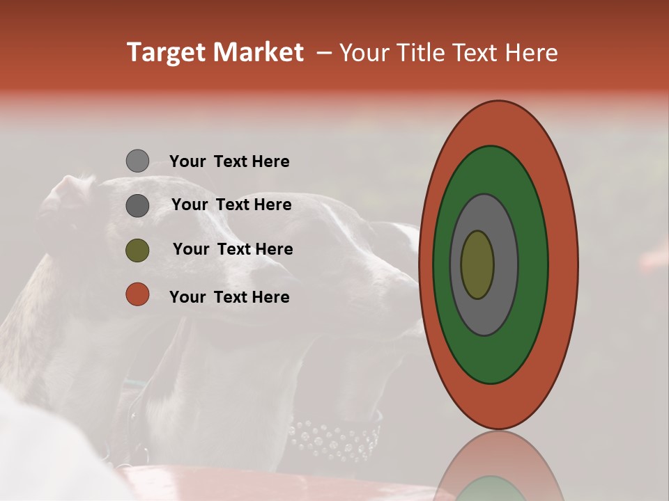 Three Whippets PowerPoint Template