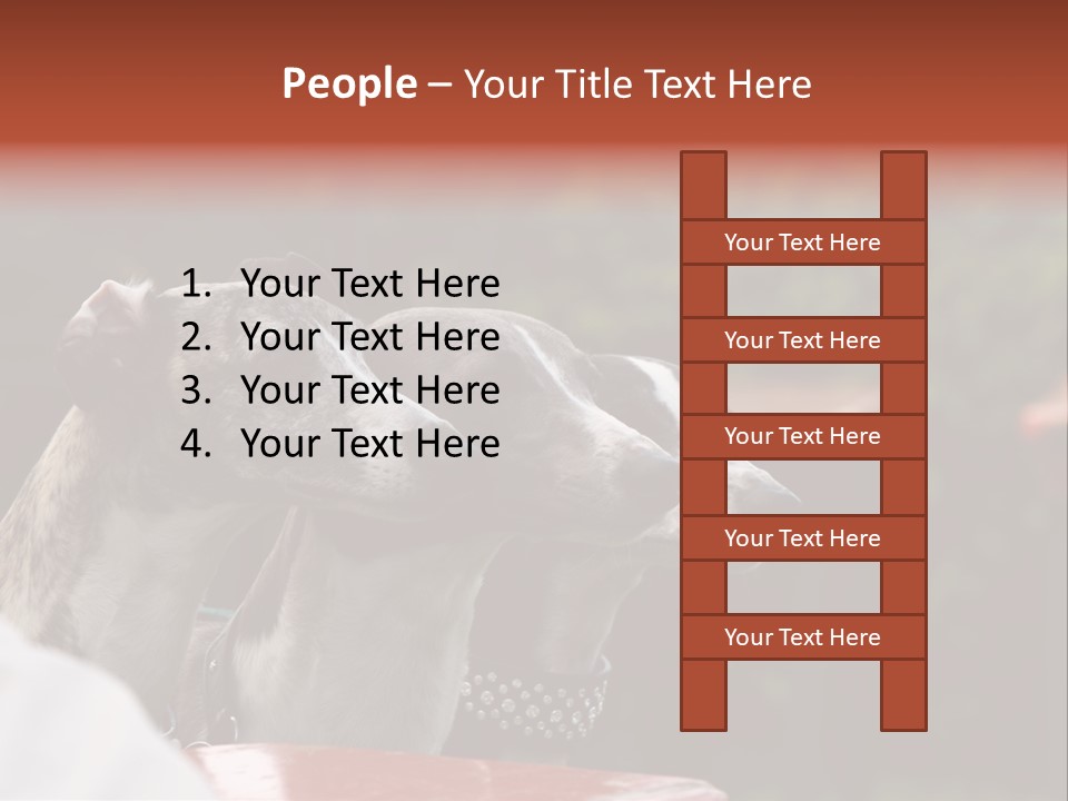 Three Whippets PowerPoint Template