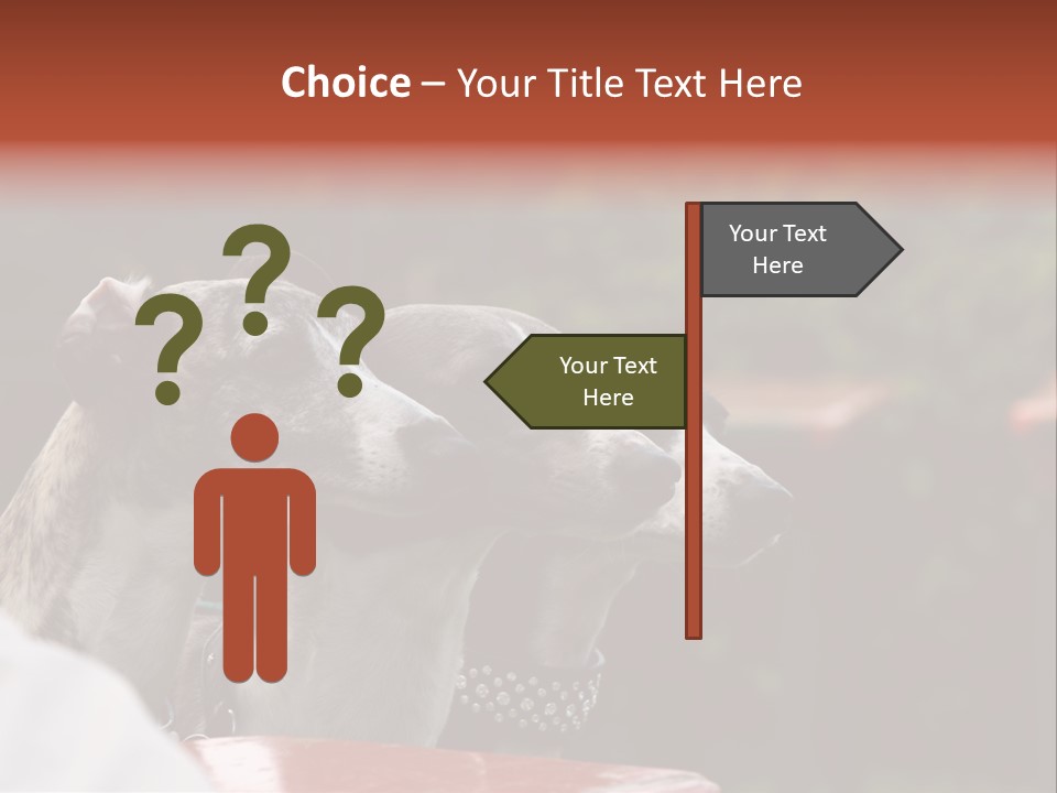 Three Whippets PowerPoint Template