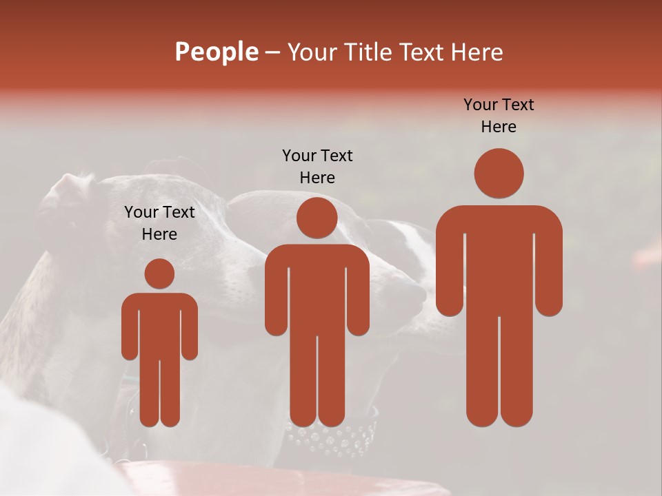Three Whippets PowerPoint Template