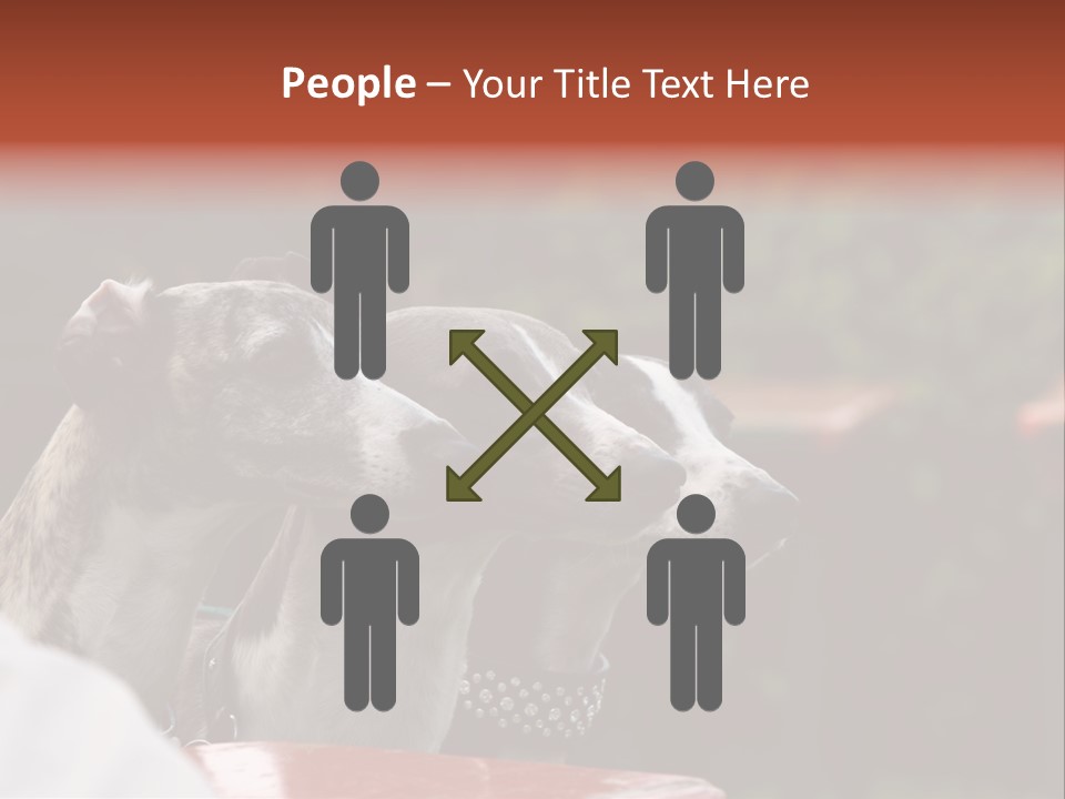 Three Whippets PowerPoint Template