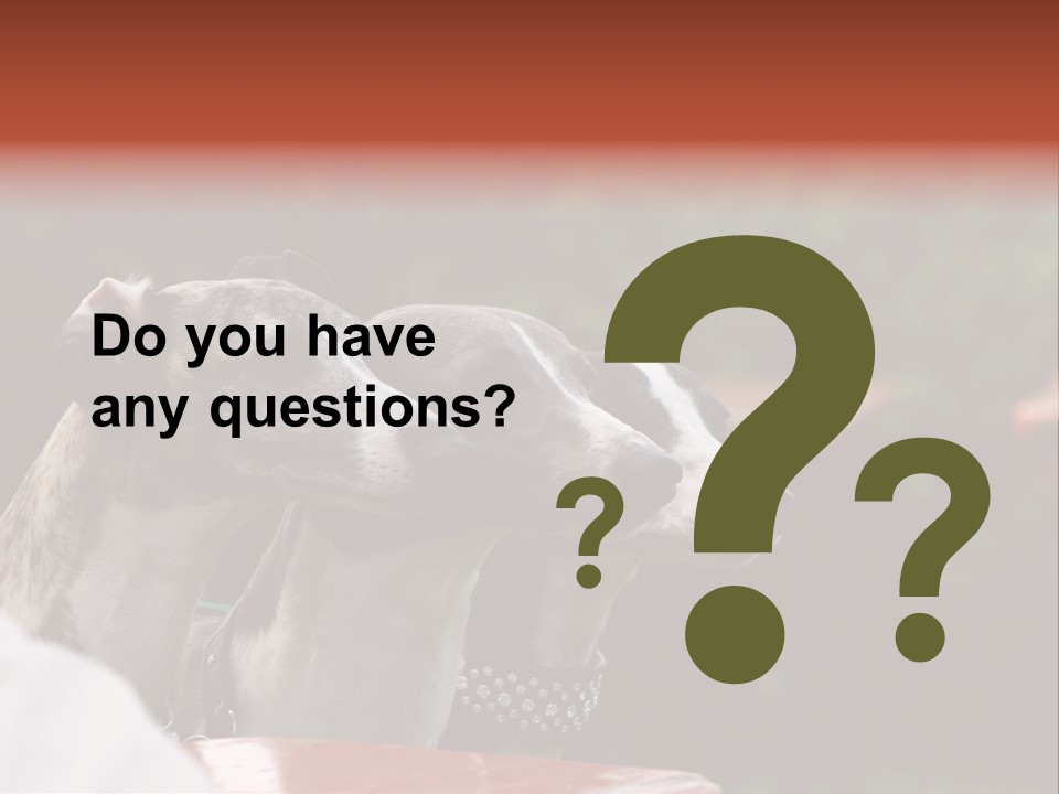 Three Whippets PowerPoint Template