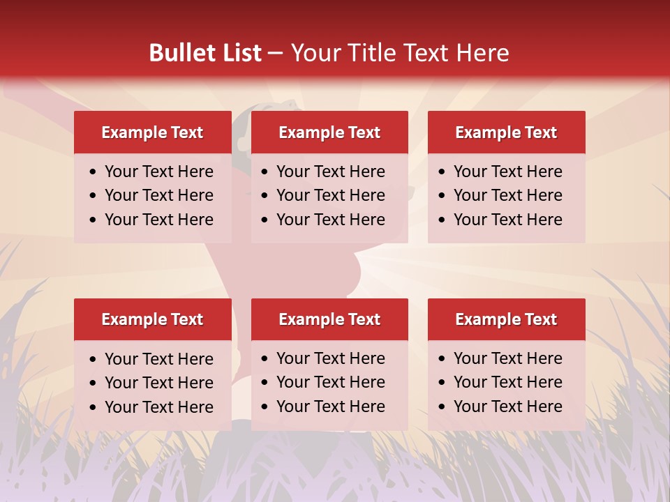 Woman Reaches To The Sky (Also Available In Vector) PowerPoint Template