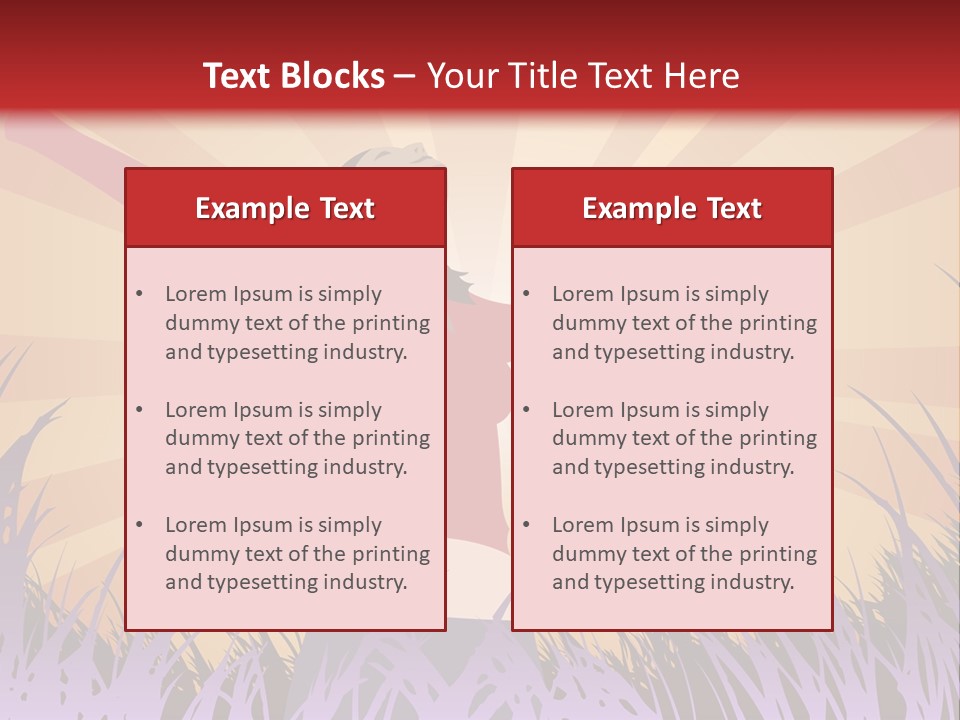 Woman Reaches To The Sky (Also Available In Vector) PowerPoint Template