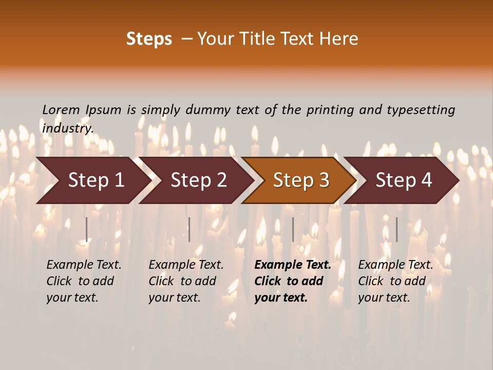 Candle PowerPoint Template