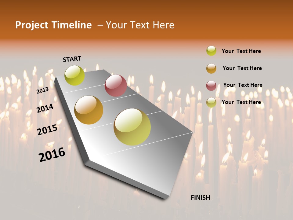 Candle PowerPoint Template
