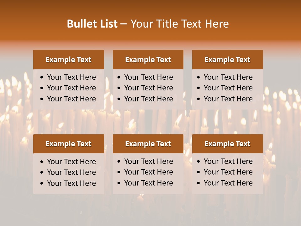 Candle PowerPoint Template