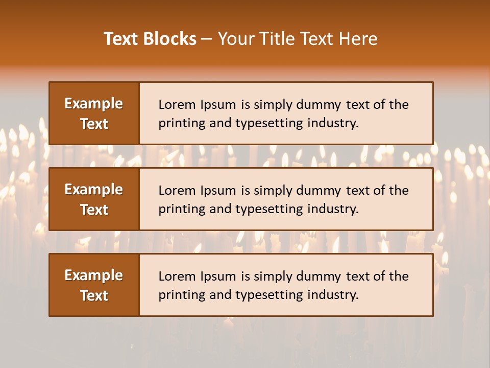 Candle PowerPoint Template