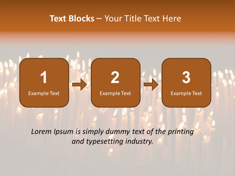 Candle PowerPoint Template