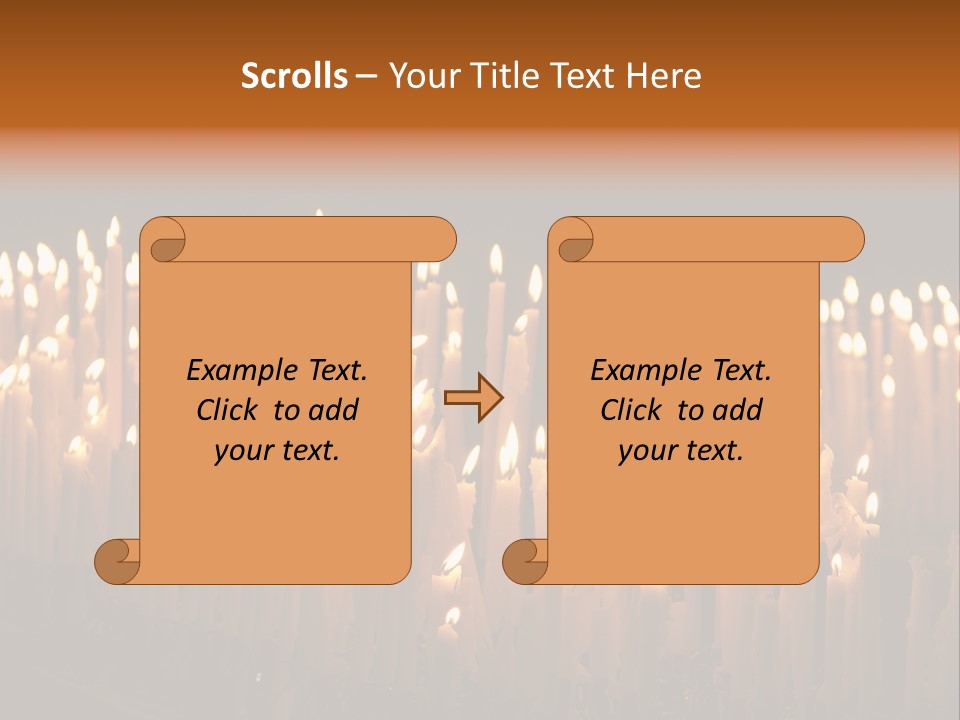 Candle PowerPoint Template