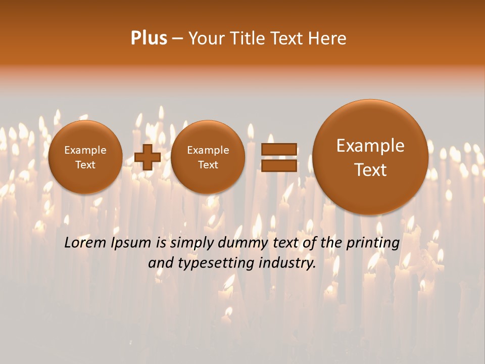 Candle PowerPoint Template